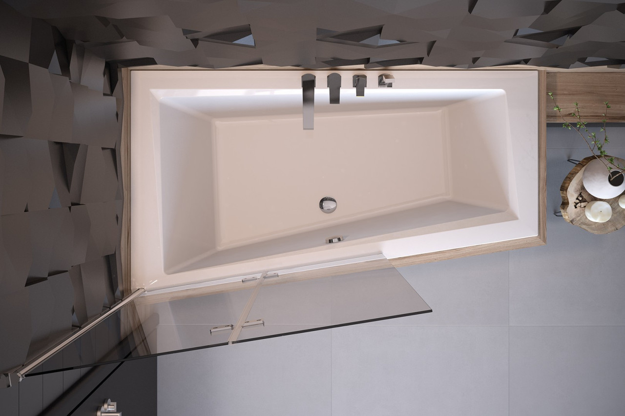 Акрилова ванна Intima 150х85 (ліва) Besco PMD Piramida