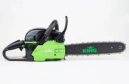 Бензопила ланцюгова KING YD-KW02-45 : 3,0 кВт : 2 шини + 2 кола