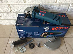 Болгарка Bosch GWS 850CE: + регулятор, 850 Вт: 125 мм