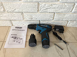 Акумуляторний шуруповерт Euro Craft ECCD222 : 12V