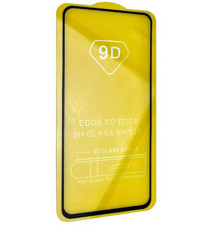 Захисне скло 9D для Xiaomi Redmi Note 9s / Note 9 Pro / Note 9 Pro Max / Note 10 lite / Poco M2 Pro Black, фото 1