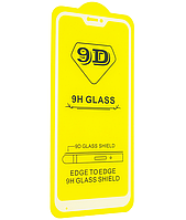 Захисне скло 9D для Xiaomi Redmi 6 Pro / Mi A2 lite White