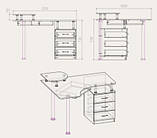 Стіл комп'ютерний кутовий СУ 2, фото 2