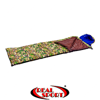 Спальний мішок-ковдра з капюшоном камуфляж SY-4083