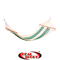 Гамак-cетка з дерев'яними перекладами TO-6042