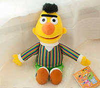 Мягкая игрушка Берт Улица Сезам из Маппет Шоу, 32 см, персонаж Bert