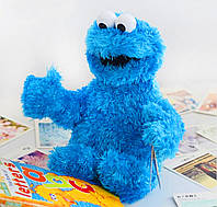 Мягкая игрушка Куки Улица Сезам из Маппет Шоу, 28 см, персонаж Cookie