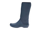 Сапоги резиновые женские высокие мягкие / Crocs Women’s RainFloe Tall Boot (203416), Темно-синие 37, фото 5