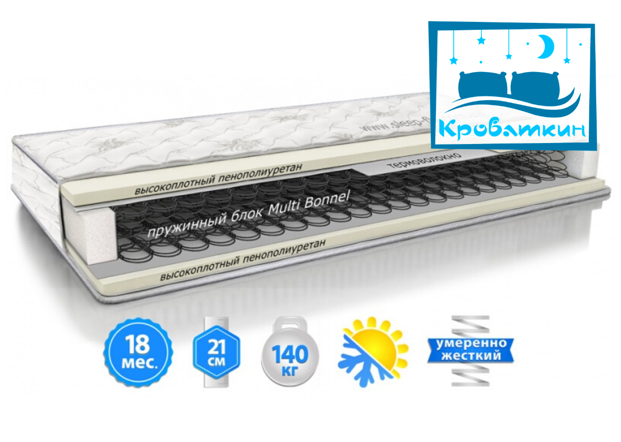 Матрац Standart Plus/Стандарт Плюс Sleep&Fly
