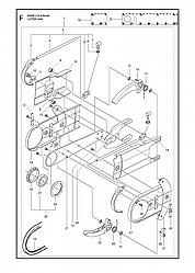 6 РЕМІНЬ - ШИНА РЕЗА | K4000 Cut-n-Break, 2018-02 Різьбяр Хускварна електричний | два диска |