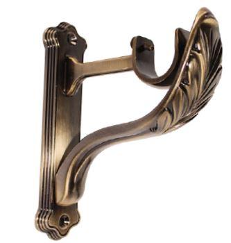 Кронштейн на карниз металевий 25 однорядний Ретро