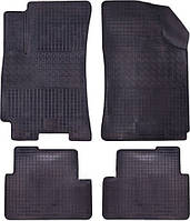 Килимок салонний для Ланос, Сенс гума низький борт (комплект 4 шт./)