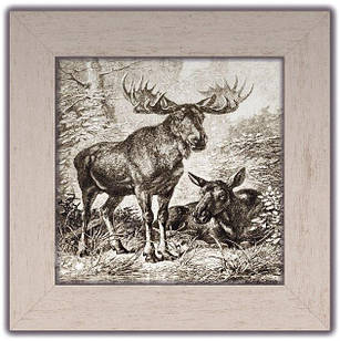 Картина класична Лосі покл02б20х20