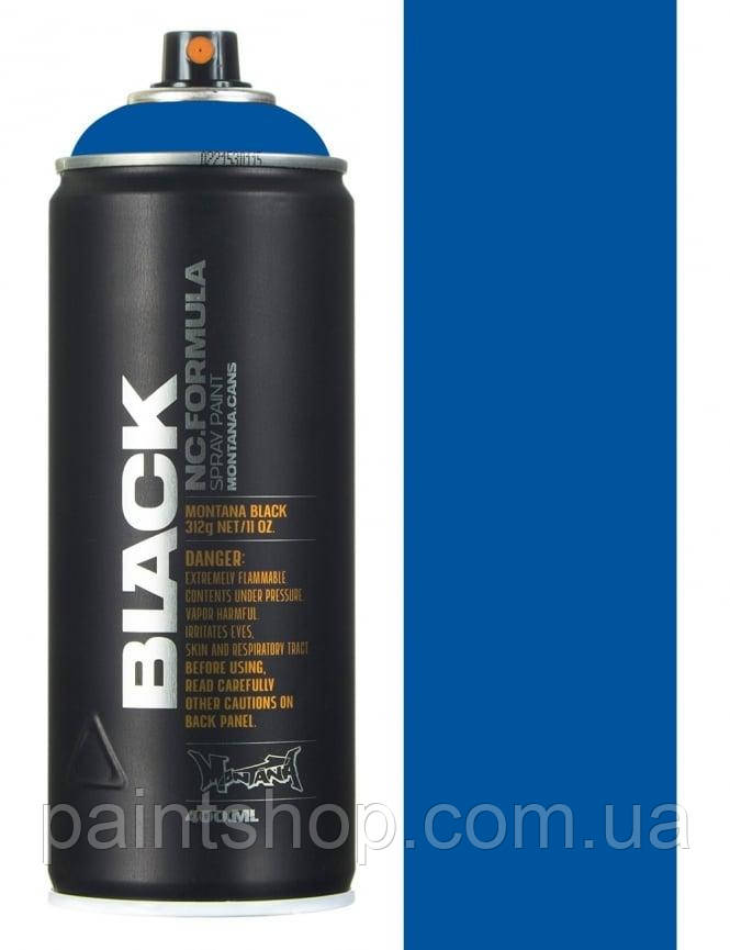 Аерозольна фарба Montana Black P5000 Power Blue (Синій) 400 мл