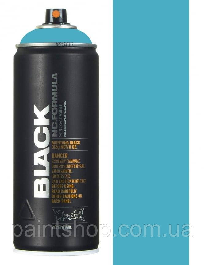 Аерозольна фарба Montana Black 6130 Cool Cologne (Блакитний) 400 мл