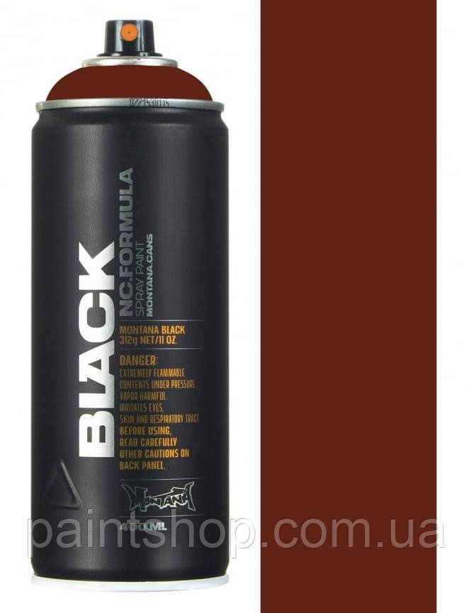 Аерозольна фарба Montana Black 1080 Maroon (Темно-коричневий) 400 мл