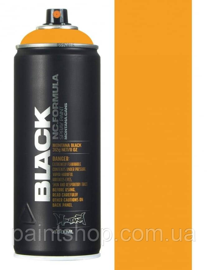 Аерозольна фарба Montana Black 2060 Juice (Помаранчевий) 400 мл