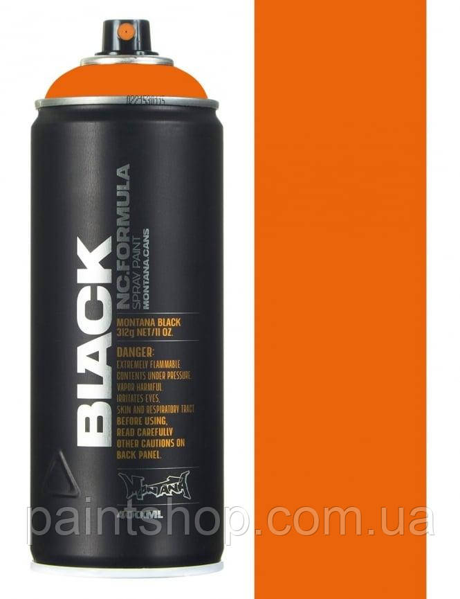 Аерозольна фарба Montana Black 2075 Pure Orange (Помаранчевий) 400 мл