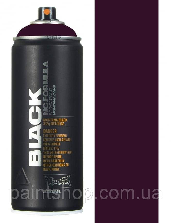 Аерозольна фарба Montana Black 3080 Winegum (Бордовий) 400 мл