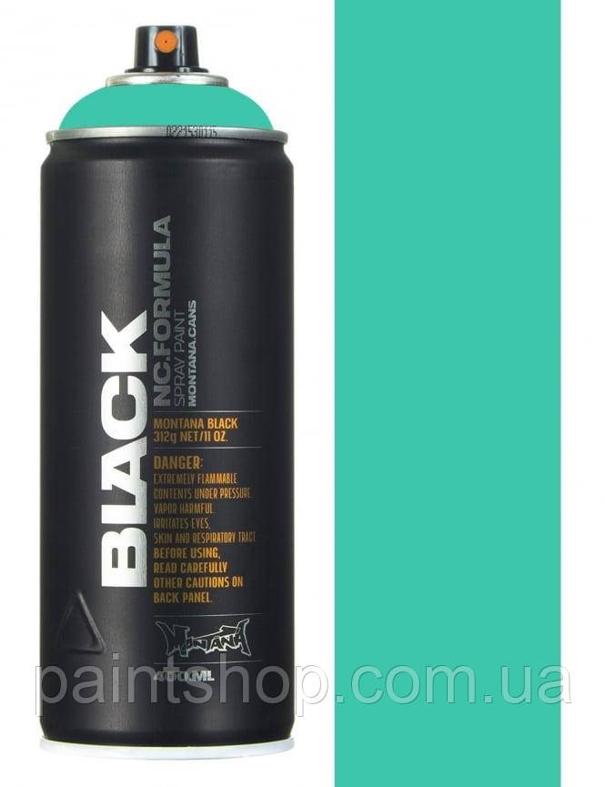 Аерозольна фарба Montana Black 6190 Nappies (Бірюзовий) 400 мл