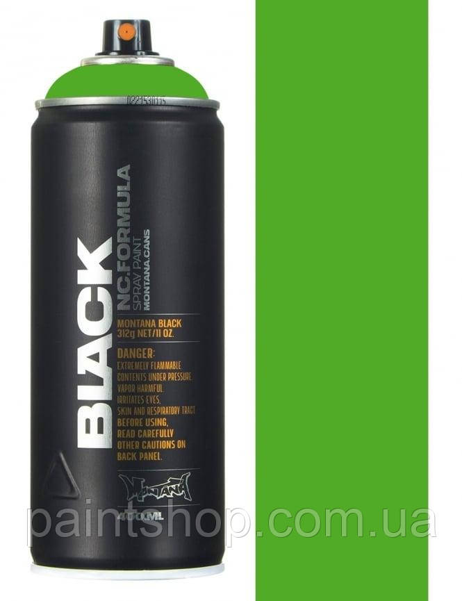 Аерозольна фарба Montana Black 6045 Irish Green (Зелений) 400 мл