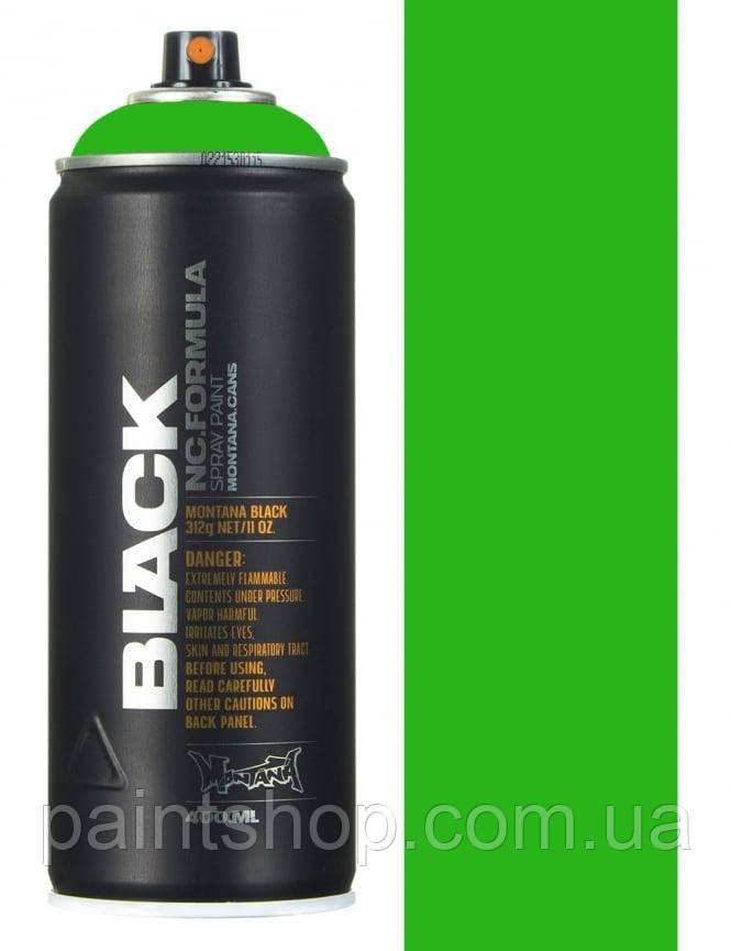 Аерозольна фарба Montana Black 6080 Mescaline (Зелений) 400 мл