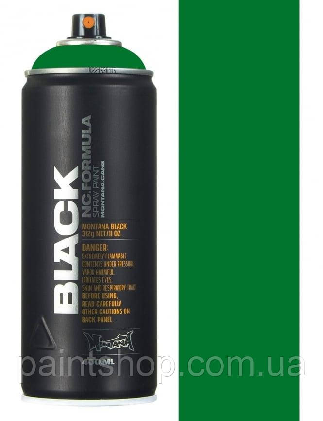 Аерозольна фарба Montana Black 6095 Plant (Зелений) 400 мл