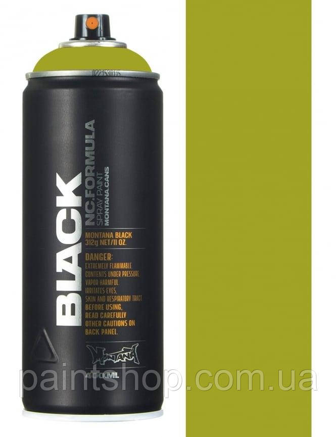 Аерозольна фарба Montana Black 6012 Oasis (Зелений) 400 мл