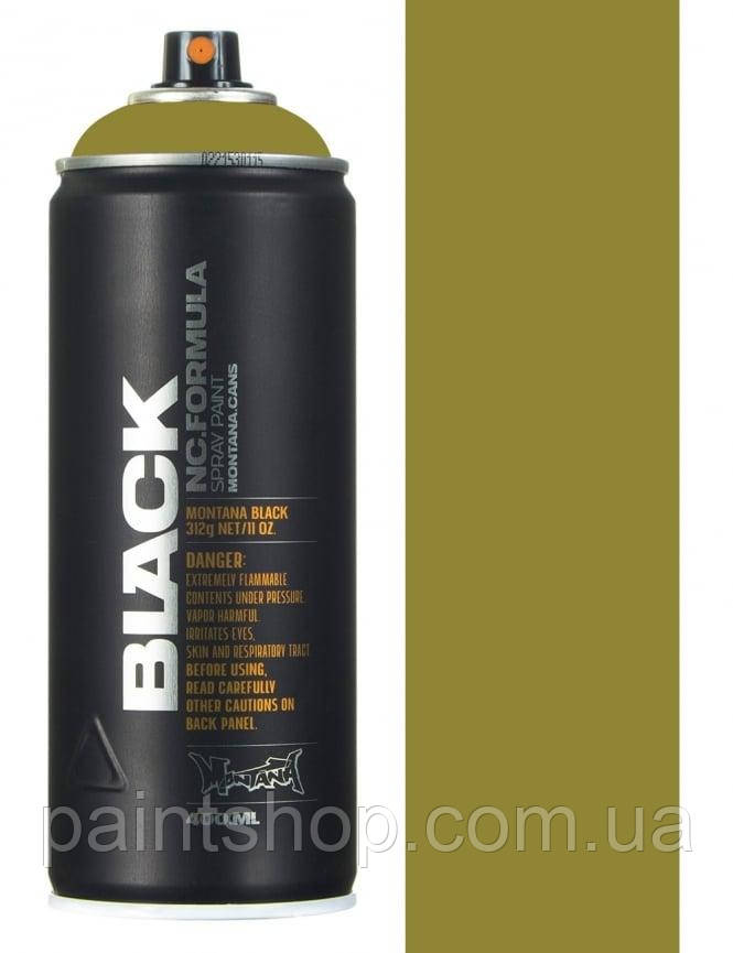 Аерозольна фарба Montana Black 6625 Boa (Жовто-зелений) 400 мл