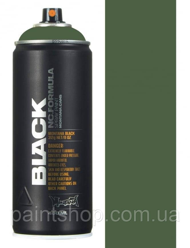 Аерозольна фарба Montana Black 6530 Storm (Зелений) 400 мл
