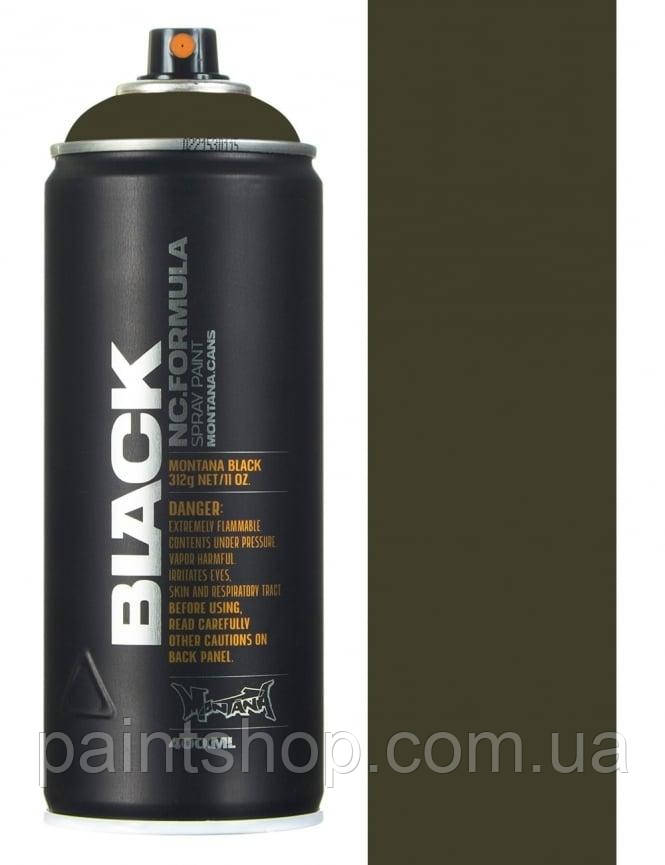 Аерозольна фарба Montana Black 6930 B.A.Bosko (Сіро-зелений) 400 мл