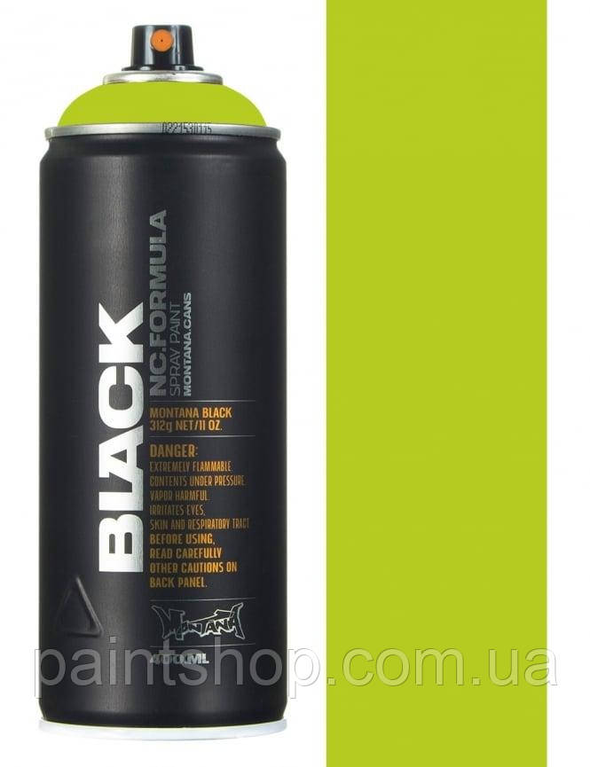 Аерозольна фарба Montana Black 6015 Wild Lime (Зелений) 400 мл