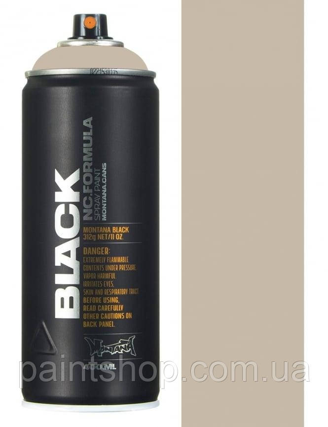 Аерозольна фарба Montana Black 7110 Gambetta (Бежево-сірий) 400 мл