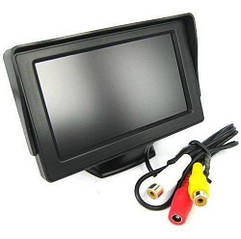 Монітор для камери заднього огляду Terra LCD Color TFT 5 дюймів, чорний