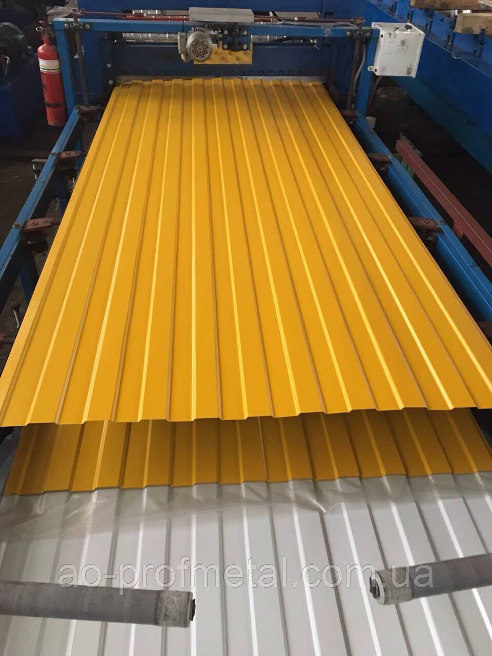 Профнастил  РАЛ 1003., фото 1