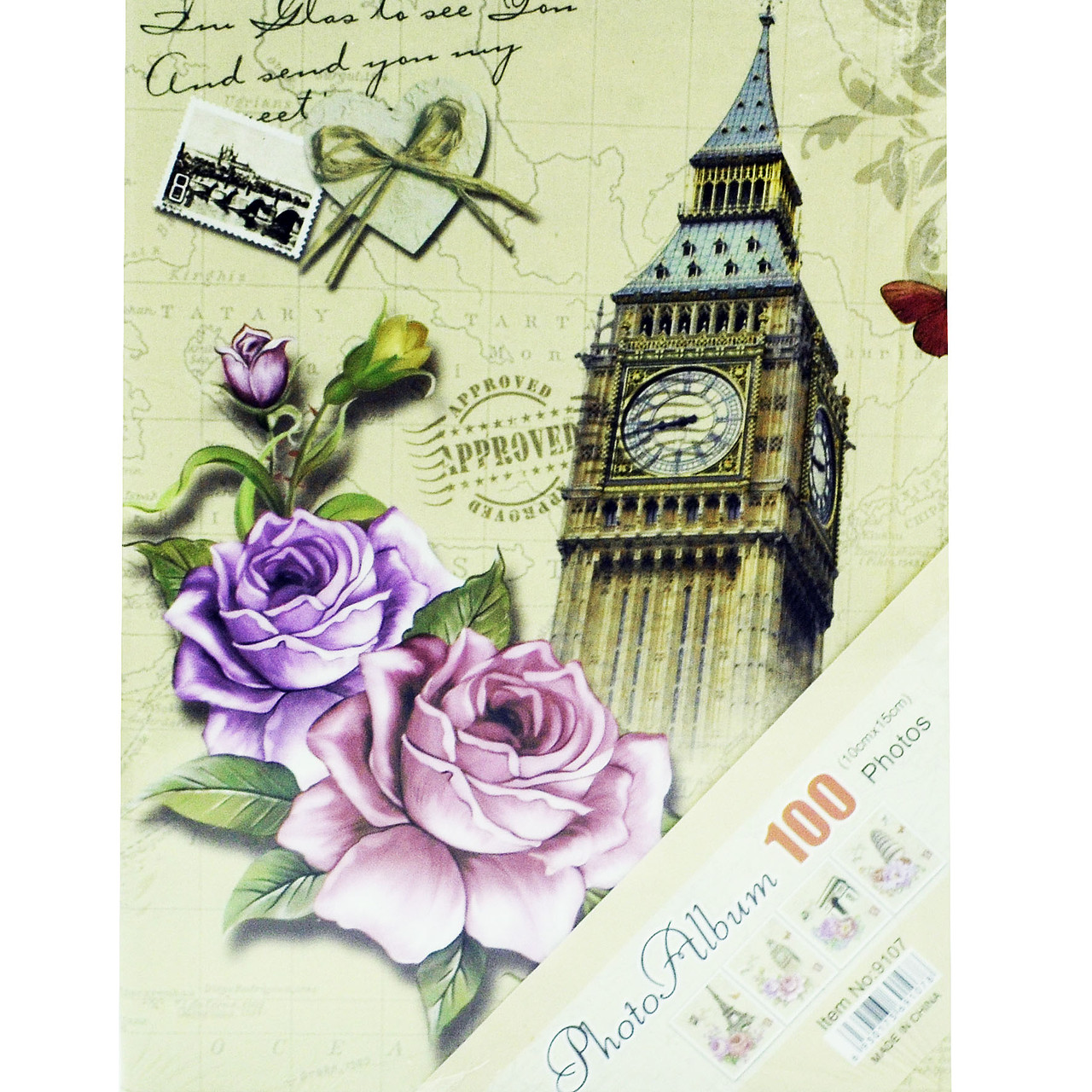 Фотоальбом "Вежа Big Ben" 100/10Х15см.(альбом для фотографій)