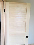 Двері дерев'яні міжкімнатні скандинавський стиль (під лак), фото 2