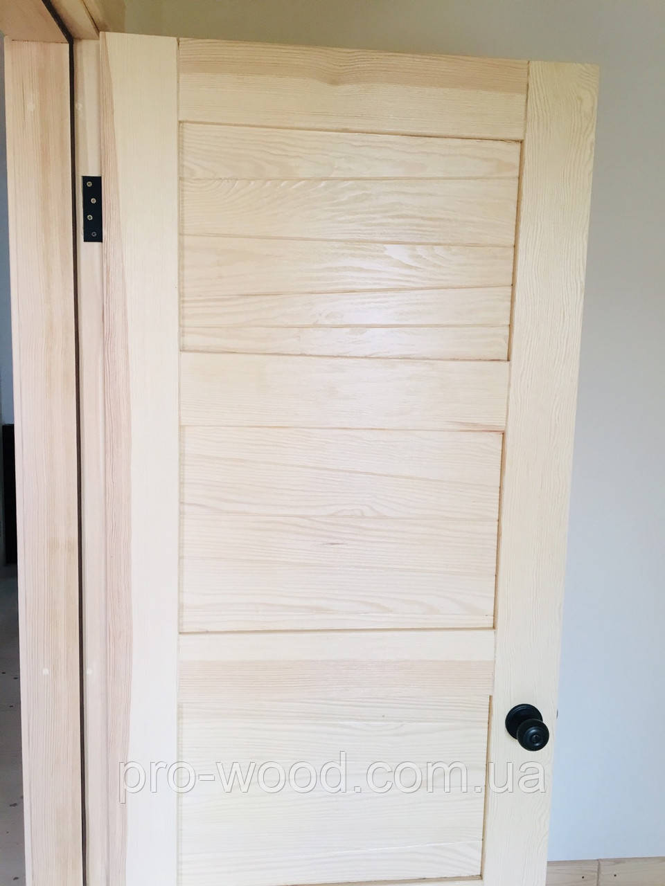 Двери деревянные межкомнатные скандинавский стиль (под лак) - фото 2 - id-p1217007835