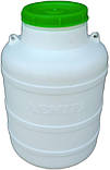 Бочка пластикова харчова 10 літрів з ущільнюючим кільцем (Леміра), фото 2