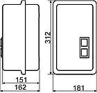 Пускач в корпусі АсКо УкрЕМ ПМК 40 (LE1-D40), фото 4