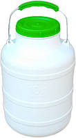 Бочка пластиковая пищевая 10 литров с уплотнительным кольцом "Лемира"