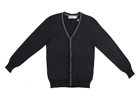 Кардиган хл. Kniazhych, 30/122-128 чорний вязка
