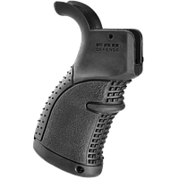 Прогумована пістолетна рукоятка Fab Defense AGR43B для M16/M4/AR-15, AGR-43B, ЧОРНА