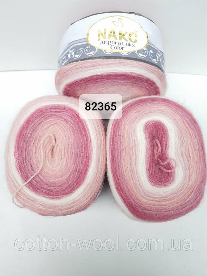 Nako Angora Luks Color (Ангора Люкс Колор) (80% - акріл, 5% - мохер, 15% - вовна) 82365, фото 1