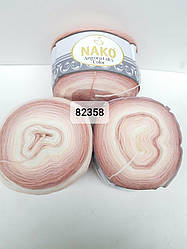 Nako Angora Luks Color (Ангора Люкс Колор) (80% - акріл, 5% - мохер, 15% - вовна) 82358