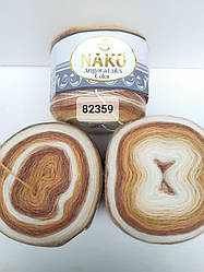 Nako Angora Luks Color (Ангора Люкс Колор) (80% - акріл, 5% - мохер, 15% - вовна) 82359