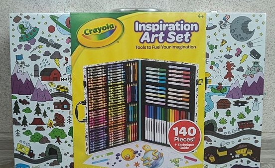 Набір для малювання Крайола Crayola 140 Crayola Inspiration Art Case, фото 1