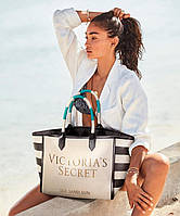 Сумка Пляжная Victoria's Secret Striped Canvas Tote