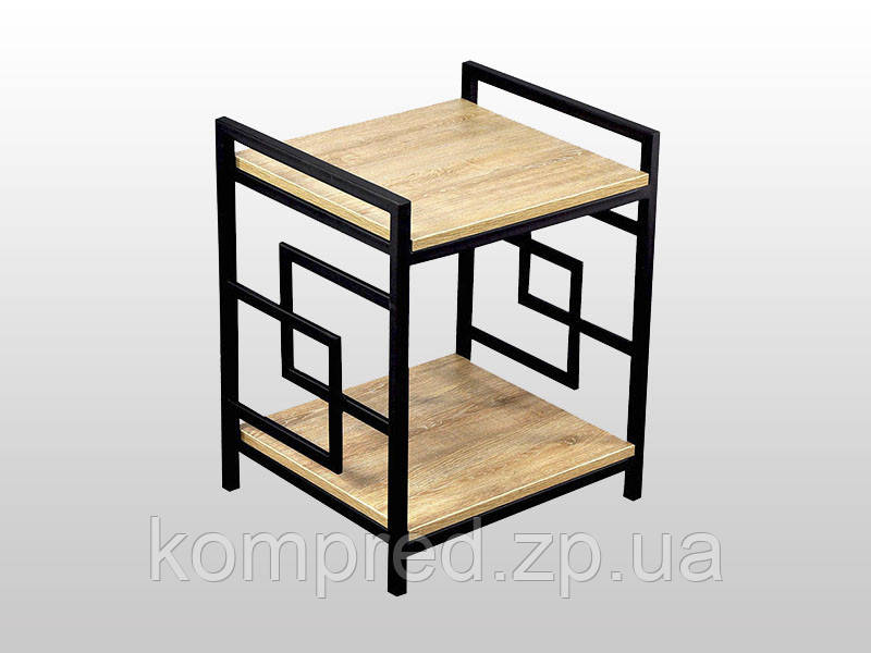 Столик журнальний Квадро 450х400х560мм Kompred OL297, фото 1