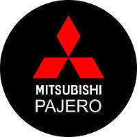 Наклейка на запаску ARB 3D TUNING STUDIO Mitsubishi Red Pajero 750х750х0.15мм